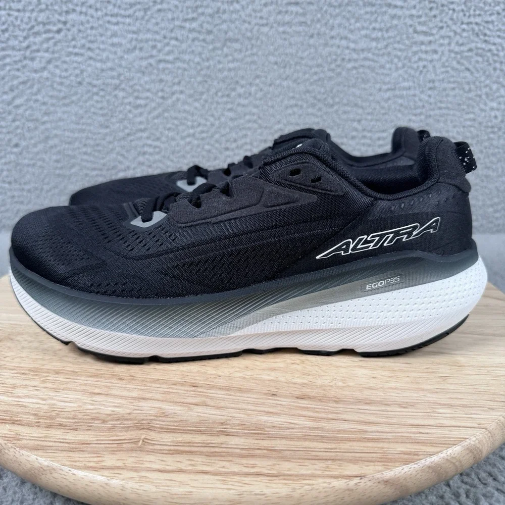 Altra FWD Via 2 Women 10.5 Black Road Running Shoes 4mm Drop Sneaker AL0A85TW010